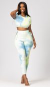 Tie Dye Criss Cross Hip Set